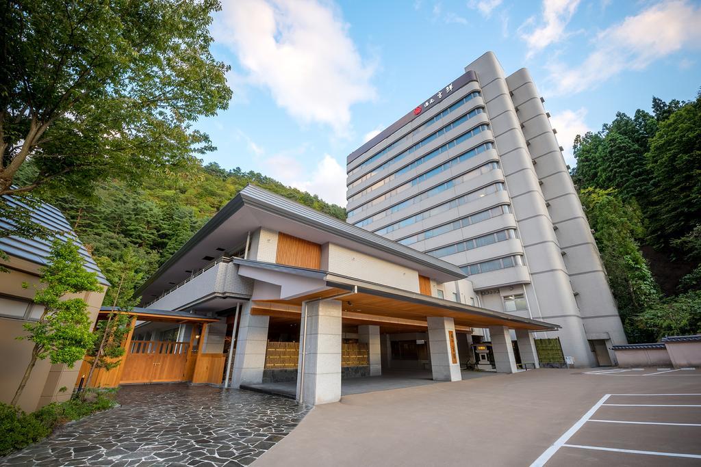 大崎市 汤本吉祥日式旅馆酒店 外观 照片